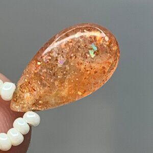 Tunisian Rainbow Confetti Sunstone